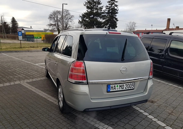 Opel Zafira cena 13400 przebieg: 268000, rok produkcji 2007 z Opole małe 407